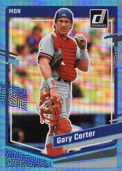 2023 Donruss - Holo Carolina Blue #191 Gary Carter Front