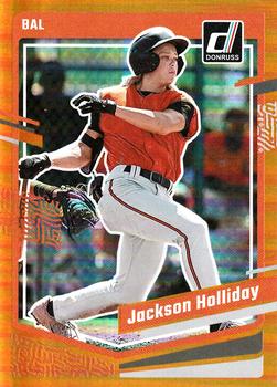 2023 Donruss - Holo Orange #93 Jackson Holliday Front