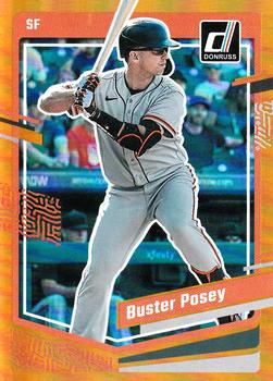 2023 Donruss - Holo Orange #196 Buster Posey Front