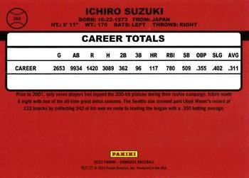 2023 Donruss - Holo Orange #266 Ichiro Back