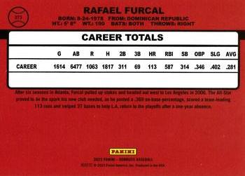 2023 Donruss - Holo Orange #273 Rafael Furcal Back