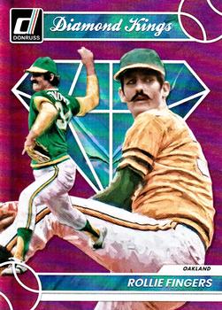 2023 Donruss - Holo Pink #18 Rollie Fingers Front