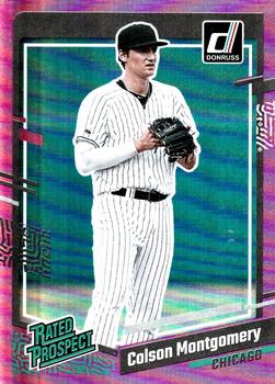 2023 Donruss - Holo Pink #56 Colson Montgomery Front
