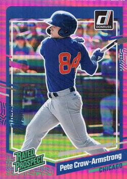 2023 Donruss - Holo Pink #60 Pete Crow-Armstrong Front