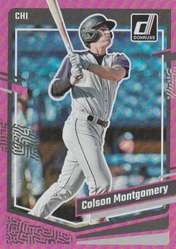 2023 Donruss - Holo Pink #96 Colson Montgomery Front