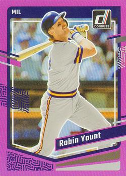 2023 Donruss - Holo Pink #162 Robin Yount Front