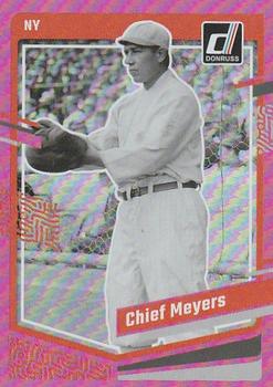 2023 Donruss - Holo Pink #188 Chief Meyers Front