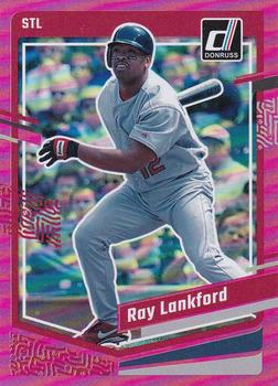 2023 Donruss - Holo Pink #221 Ray Lankford Front
