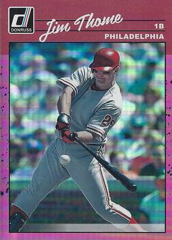 2023 Donruss - Holo Pink #289 Jim Thome Front