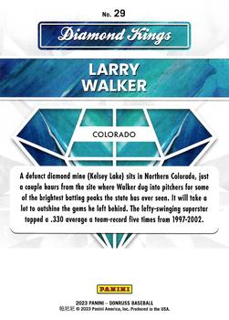 2023 Donruss - Holo Purple #29 Larry Walker Back