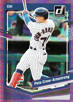 2023 Donruss - Holo Purple #95 Pete Crow-Armstrong Front