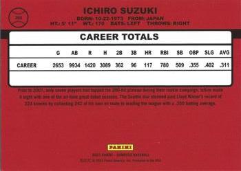 2023 Donruss - Holo Purple #266 Ichiro Back