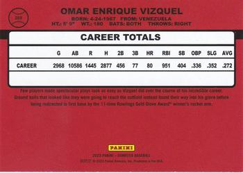 2023 Donruss - Holo Purple #269 Omar Vizquel Back