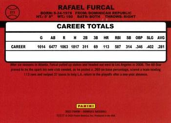 2023 Donruss - Holo Purple #273 Rafael Furcal Back