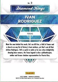 2023 Donruss - Independence Day #3 Ivan Rodriguez Back