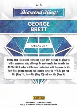 2023 Donruss - Independence Day #5 George Brett Back