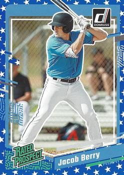 2023 Donruss - Independence Day #52 Jacob Berry Front