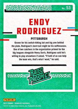 2023 Donruss - Independence Day #53 Endy Rodriguez Back