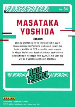 2023 Donruss - Independence Day #84 Masataka Yoshida Back