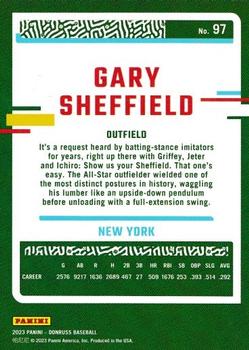 2023 Donruss - Independence Day #97 Gary Sheffield Back
