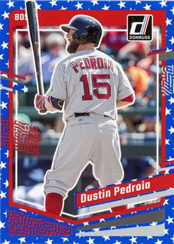2023 Donruss - Independence Day #157 Dustin Pedroia Front