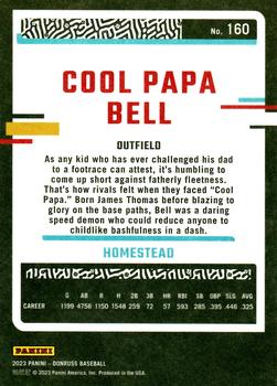 2023 Donruss - Independence Day #160 Cool Papa Bell Back