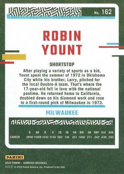 2023 Donruss - Independence Day #162 Robin Yount Back