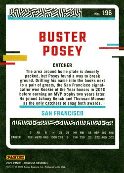 2023 Donruss - Independence Day #196 Buster Posey Back