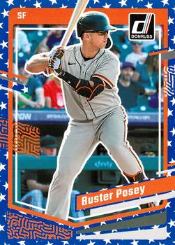 2023 Donruss - Independence Day #196 Buster Posey Front