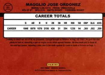 2023 Donruss - Independence Day #263 Magglio Ordonez Back