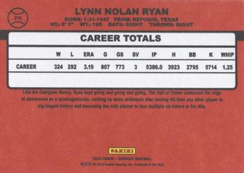 2023 Donruss - Independence Day #276 Nolan Ryan Back