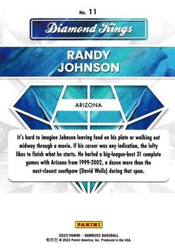 2023 Donruss - Liberty #11 Randy Johnson Back