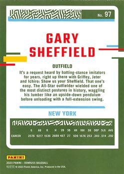 2023 Donruss - Yellow #97 Gary Sheffield Back
