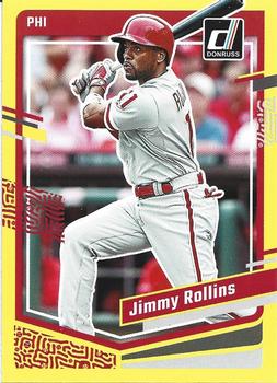 2023 Donruss - Yellow #133 Jimmy Rollins Front