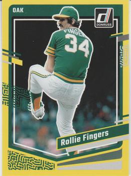 2023 Donruss - Yellow #224 Rollie Fingers Front