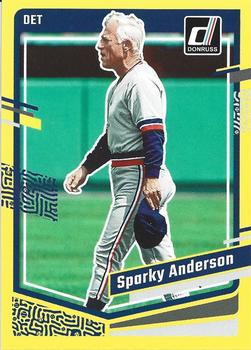 2023 Donruss - Yellow #229 Sparky Anderson Front