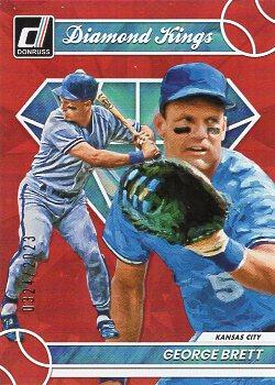 2023 Donruss - Holo Red #5 George Brett Front
