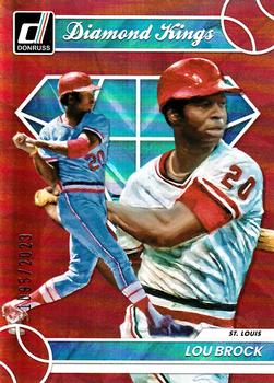 2023 Donruss - Holo Red #19 Lou Brock Front