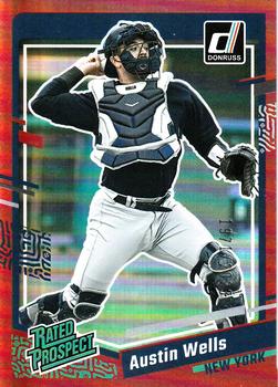 2023 Donruss - Holo Red #83 Austin Wells Front