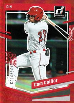 2023 Donruss - Holo Red #127 Cam Collier Front
