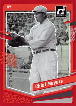 2023 Donruss - Holo Red #188 Chief Meyers Front