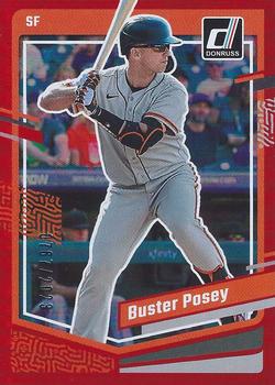 2023 Donruss - Holo Red #196 Buster Posey Front