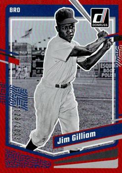2023 Donruss - Holo Red #208 Jim Gilliam Front