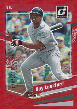 2023 Donruss - Holo Red #221 Ray Lankford Front