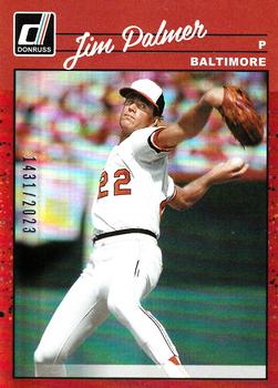 2023 Donruss - Holo Red #256 Jim Palmer Front