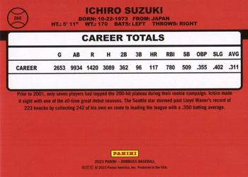 2023 Donruss - Holo Red #266 Ichiro Back