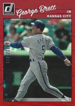 2023 Donruss - Holo Red #284 George Brett Front