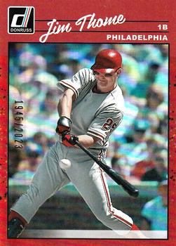 2023 Donruss - Holo Red #289 Jim Thome Front