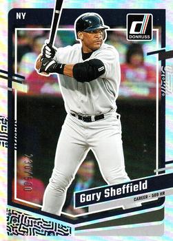 2023 Donruss - Career Stat Line #97 Gary Sheffield Front