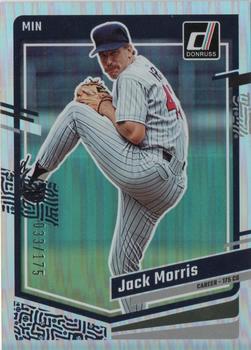 2023 Donruss - Career Stat Line #172 Jack Morris Front